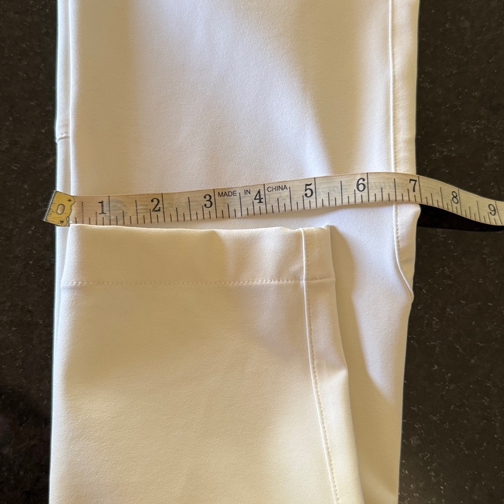 RLX Ralph Lauren Eagle Golf/Activewear White Pants Size 4 - Picture 11 of 12